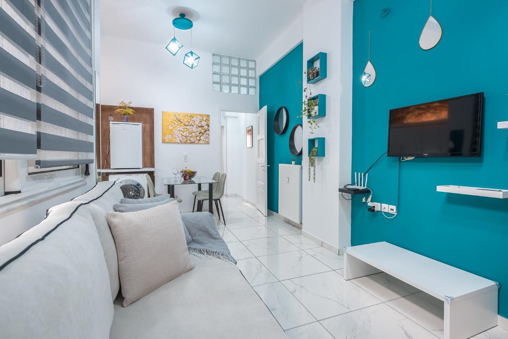 Contemporary Apartment 200M From Acropolis 100Mbps Netflix 아테네 외부 사진