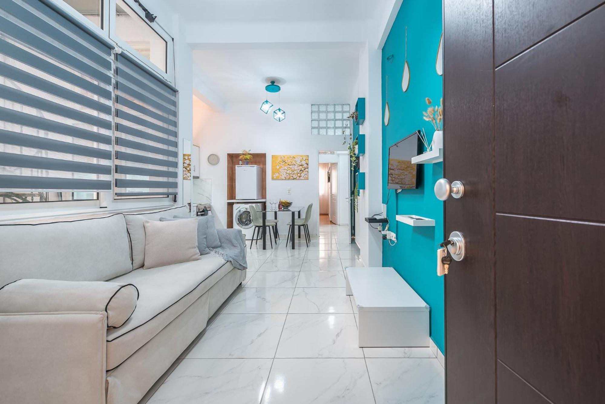 Contemporary Apartment 200M From Acropolis 100Mbps Netflix 아테네 외부 사진
