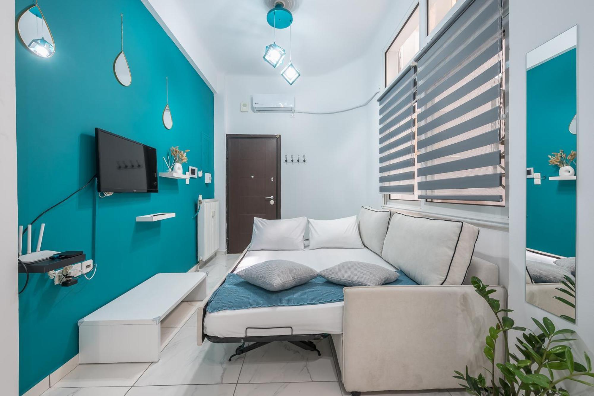 Contemporary Apartment 200M From Acropolis 100Mbps Netflix 아테네 외부 사진