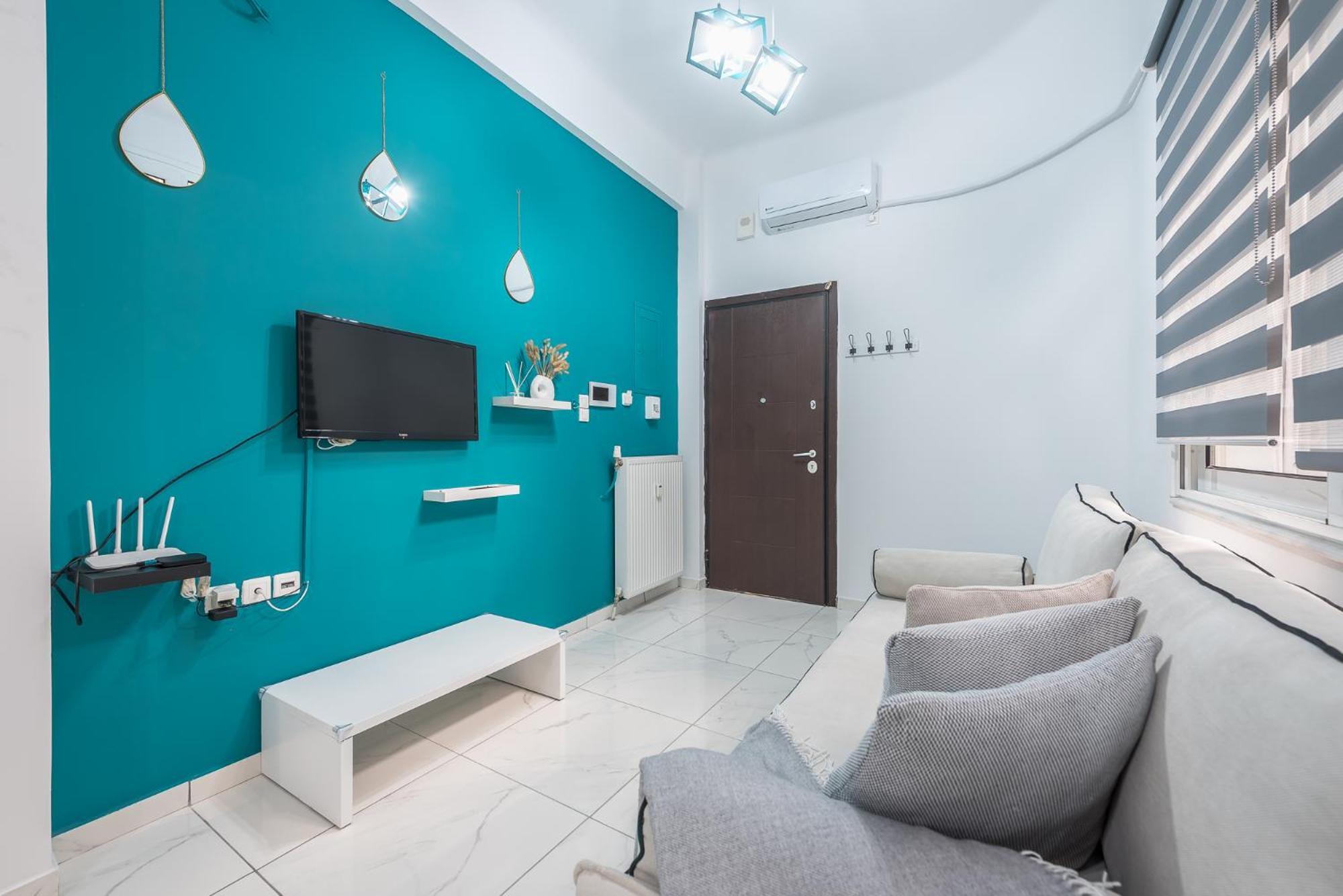Contemporary Apartment 200M From Acropolis 100Mbps Netflix 아테네 외부 사진
